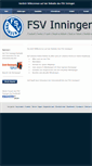 Mobile Screenshot of fsv-inningen.de