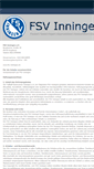 Mobile Screenshot of impressum.fsv-inningen.de